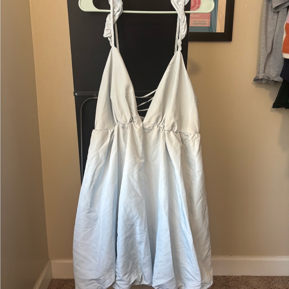Wild Fable Light Blue Bubble Dress